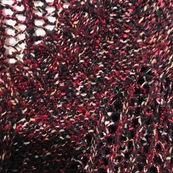 American Rag burgundy sweater long sleeve knit sweater relax fit size S - Picture 8 of 8